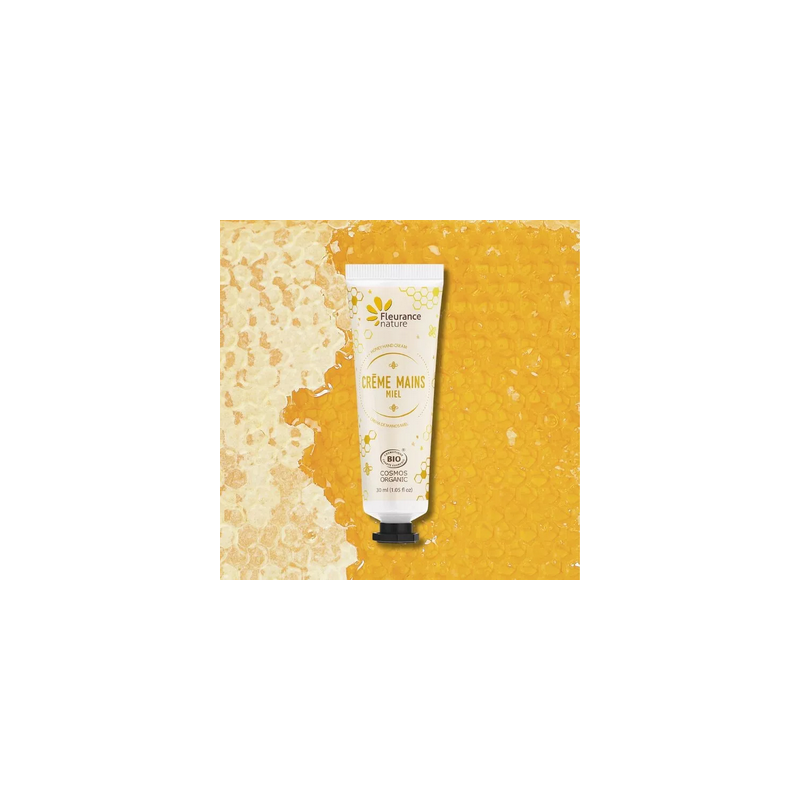 CREME MAINS - MIEL BIO - Fleurance Nature - Achat en ligne - Jaines