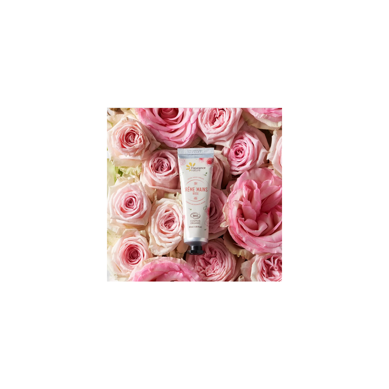CREME MAINS - ROSE BIO - Fleurance Nature - Achat en ligne - Jaines
