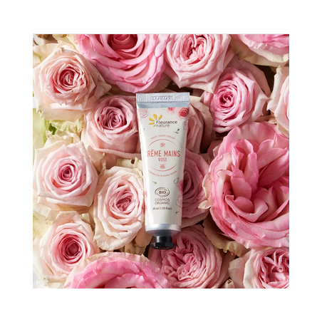 CREME MAINS - ROSE BIO - Fleurance Nature - Achat en ligne - Jaines