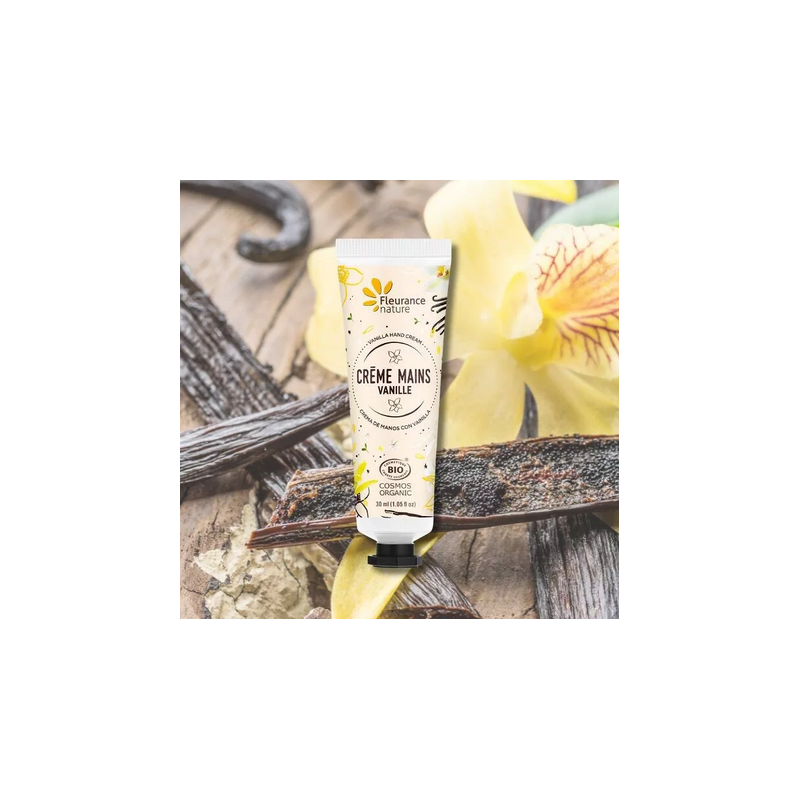 CREME MAINS - VANILLE BIO - Fleurance Nature - Achat en ligne - Jaines
