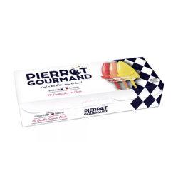 Etui 10 sucettes saveur Fruits - Pierrot Gourmand