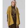 Poncho à poches anis chiné POBO831 - Surkana - Achat en ligne - Jaines