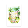 Carte Aquarelle Combi Vacances- Les rêves de Caro - Achat en ligne - Jaines
