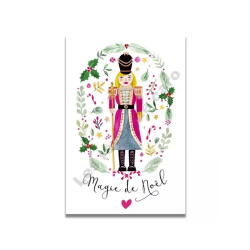 Carte Aquarelle NUTCRACKER...