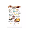 Carte Aquarelle Recette Cookies - Les rêves de Caro - Achat en ligne - Jaines