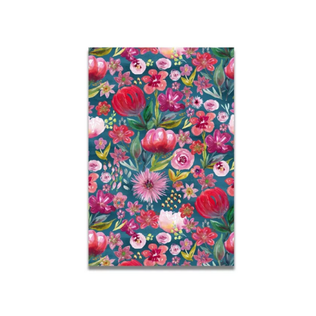 CARTE DOUBLE AQUARELLE FLORAL FOLK - Les rêves de Caro - Achat en ligne - Jaines