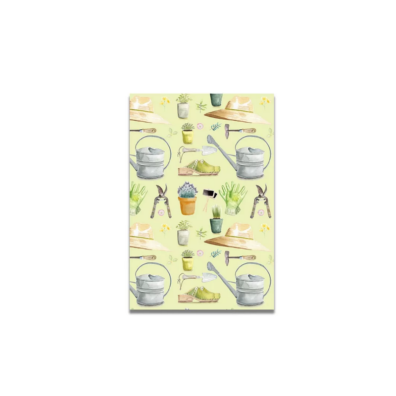 CARTE DOUBLE AQUARELLE JARDIN - Les rêves de Caro - Achat en ligne - Jaines