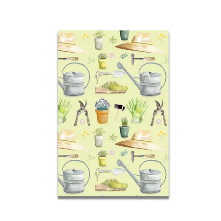 CARTE DOUBLE AQUARELLE JARDIN - Les rêves de Caro - Achat en ligne - Jaines