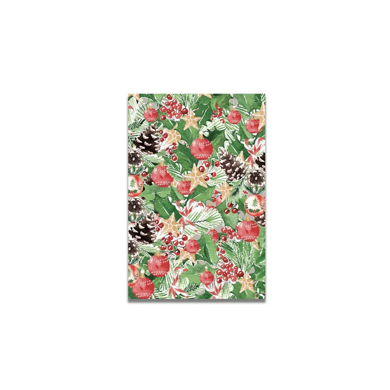 CARTE DOUBLE AQUARELLE MOTIF NOËL - Les rêves de Caro - Achat en ligne - Jaines