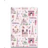 CARTE DOUBLE AQUARELLE MOTIF PARIS- Les rêves de Caro - Achat en ligne - Jaines