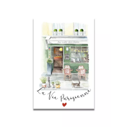 Carte Aquarelle La Vie...