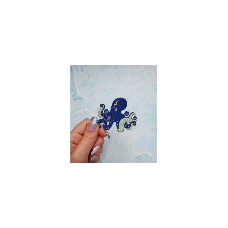 Patch thermocollant Pieuvre- Malicieuse