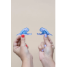 Patchs thermocollant Duo mini vagues - Malicieuse