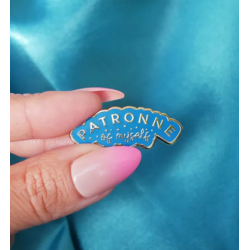Pin's Patronne of myself bleu - Malicieuse - Achat en ligne - Jaines