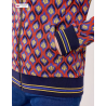 Blouson teddy maille jacquard bio - La Fiancée - Achat en ligne - Jaines