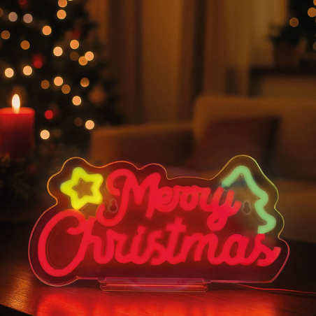 Neon Merry Xmas - Legami - Achat en ligne - Jaines