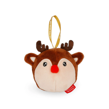Décoration de Noël en Peluche - Rennes- Oh-Oh-Ohrnaments - Legami - Achat en ligne - Jaines