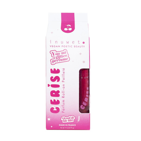 Parfum Parfum Roll-on Pailleté Cerise- Inuwet - Achat en ligne - Jaines