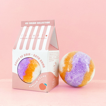 Boule de bain effervescente Ice cream collection -  Inuwet - Achat en ligne - Jaines