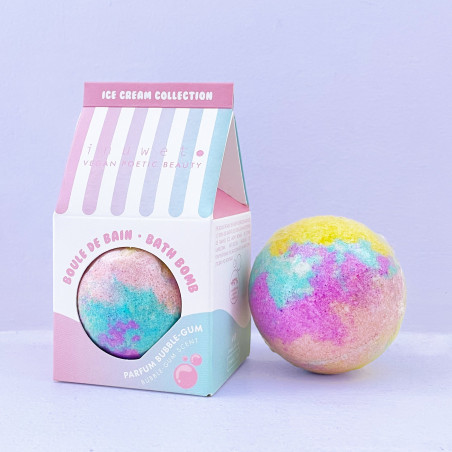Boule de bain effervescente Ice cream collection -  Inuwet - Achat en ligne - Jaines