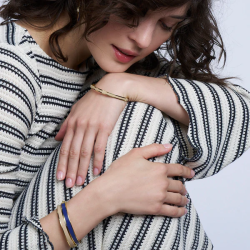 Jonc BANGLE beige- bangle up