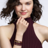 Jonc BANGLE prune - bangle up