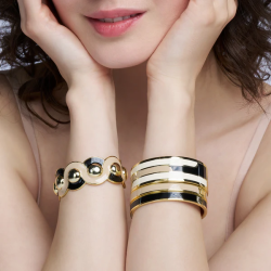 Bracelet GAYA beige - Bangle up