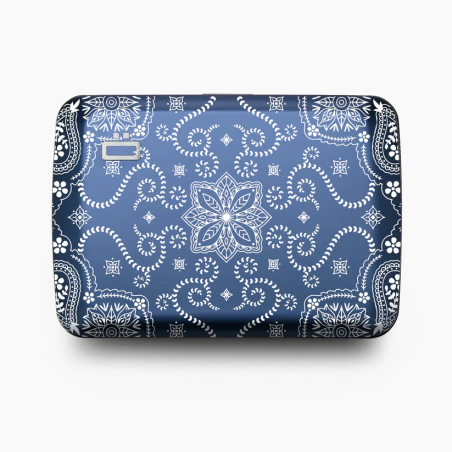 Porte-cartes RFID V2 compact Bandana navy - Ögon - Achat en ligne - Jaines