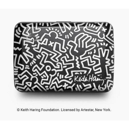Porte-cartes RFID V2 compact Keith Haring White - Ögon - Achat en ligne - Jaines