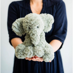 Doudou Bouillotte sèche aux graines - Eléphant - WARMIES