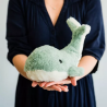 Doudou Bouillotte sèche aux graines - Baleine- WARMIES