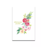 Carte Aquarelle Affectueuses pensées- Les rêves de Caro - Achat en ligne - Jaines
