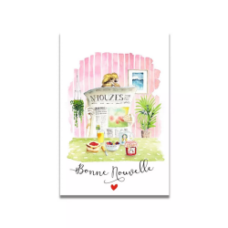 Carte Aquarelle Bonne...