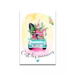 Carte Aquarelle C'est les...