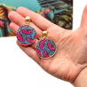 Boucles d'oreilles tropical - Jaïnès & Co - Achat en ligne - Jaines