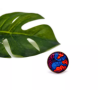 Bagues fleur Africaine orange bleu bronze - Jaïnès & Co - Achat en ligne - Jaines