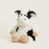 Doudou Bouillotte sèche aux graines - Vache - WARMIES