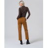 Pantalon velours moutarde LIYU526 - Surkana