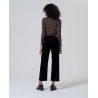 Pantalon velours noir LIYU526 - Surkana