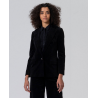 Veste velours noire LIYU321 - Surkana