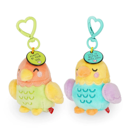 2 Porte-clés avec Peluche - Super Soft! - Tiny - Legami