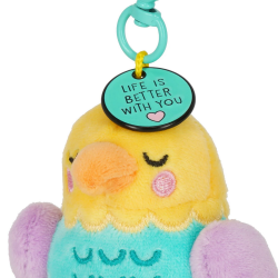 2 Porte-clés avec Peluche - Super Soft! - Tiny - Legami