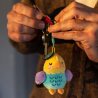 2 Porte-clés avec Peluche - Super Soft! - Tiny - Legami