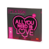 Lampe LED à Effet Néon - All You Need is Love - It’s a Sign- Legami