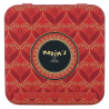 Boîte métal 4 coeurs chocolats pralinés  - Motif Mosaïque - Maxim's de Paris