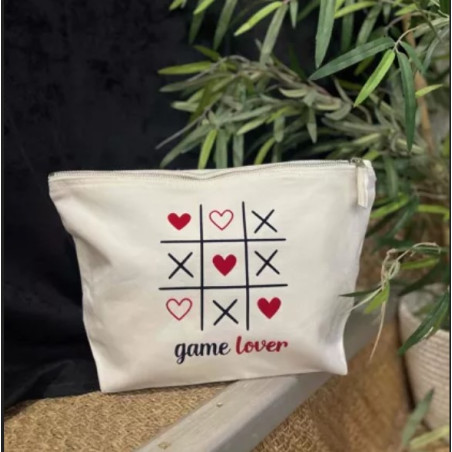 Trousse Game Lover  - Toiles Chics - Achat en ligne - Jaïnès