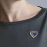 Broche magnétique - coeur- tout simplement