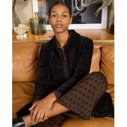 Manteau droit MASE411 Noir...