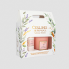 Coffret Bougie 180g & Parfum d'intérieur - Rose & Hibiscus - Collines de Provence