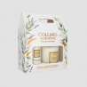Coffret Bougie 180g & Parfum d'intérieur - Thé Blanc - Collines de Provence